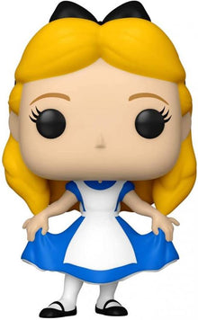 Funko Pop ! Disney Alice In Wonderland 70Th - (1058) Alice Curtsying Figure 9cm