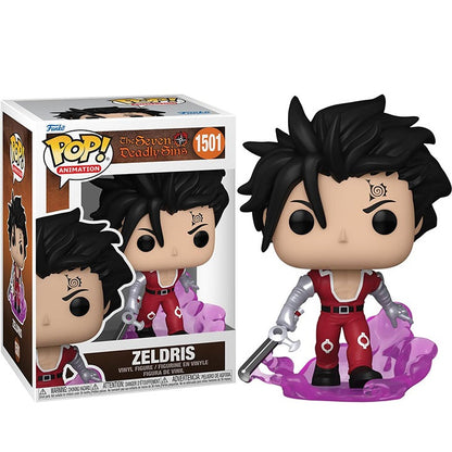 Funko Pop ! Animation Seven Deadly Sins (1501) Zeldris Vinyl Figure 9Cm
