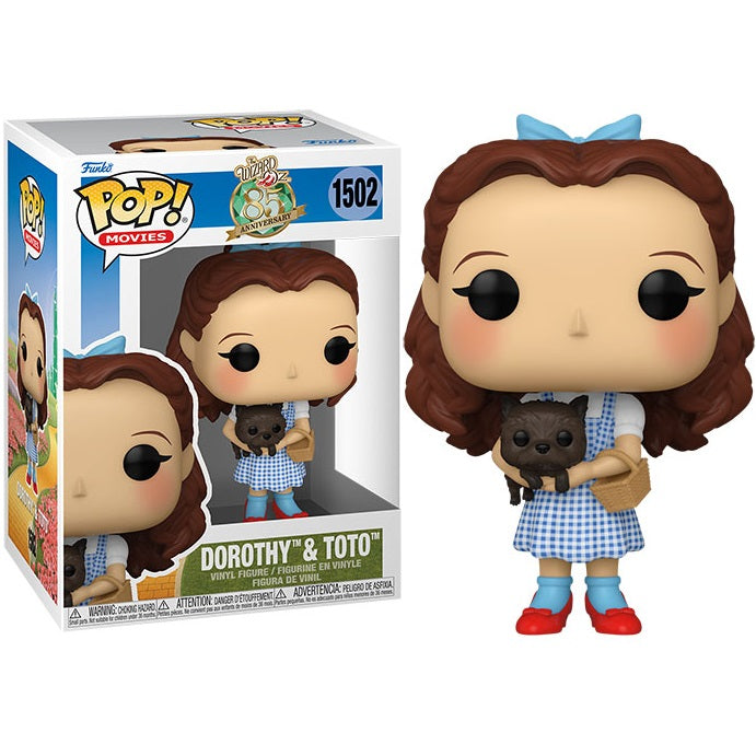 Funko Pop ! Movies The Wizard Of Oz Il - Mago Di Oz (1502) Dorothy & Toto Vinyl
