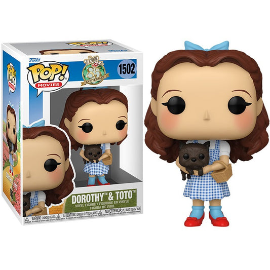 Funko Pop ! Movies The Wizard Of Oz Il - Mago Di Oz (1502) Dorothy & Toto Vinyl