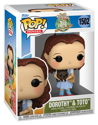 Funko Pop ! Movies The Wizard Of Oz Il - Mago Di Oz (1502) Dorothy & Toto Vinyl