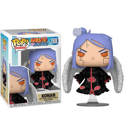 Funko Pop ! Animation Naruto Shippuden (1508) Konan Vinyl Figure 9Cm