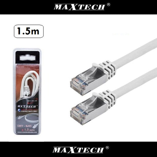 CAVO ETHERNET DI RETE LAN INTERNET RJ45 Cat7 1.5M METRI MODEM ROUTER INFORMATICA