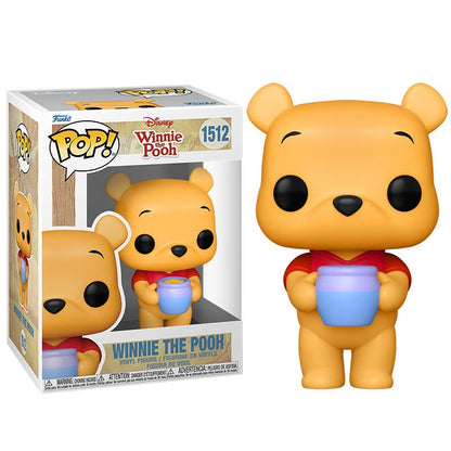 Funko Pop ! Disney Winnie The Pooh (1512) Winnie The Pooh W/Honey Pot Figure 9Cm