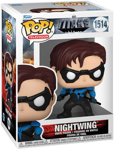 Funko Pop! Television Titans (1514) Nightwing Vinyl Figure 9Cm Statua Collezione