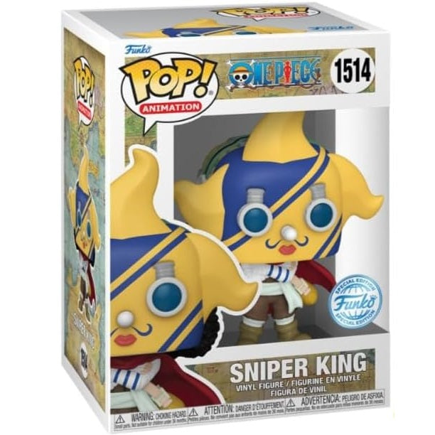 Funko Pop ! Animation One Piece-  (1514) Sniper King Special Edition Figure 9Cm