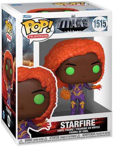 Funko Pop ! Television Titans (1515) Starfire Vinyl Figure 9Cm Statua Collezione