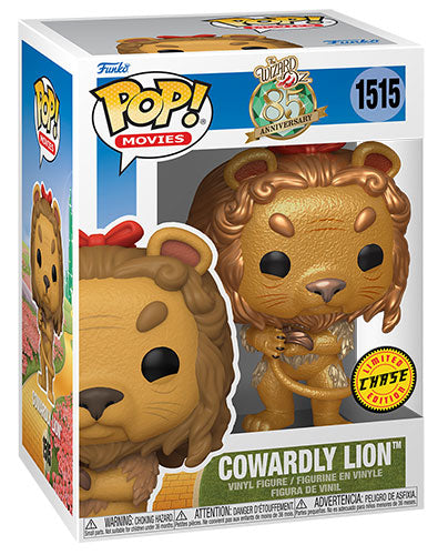 Funko Pop ! Movies The Wizard Of Oz Il - Mago Di Oz (1515) Cowardly Lion Chase