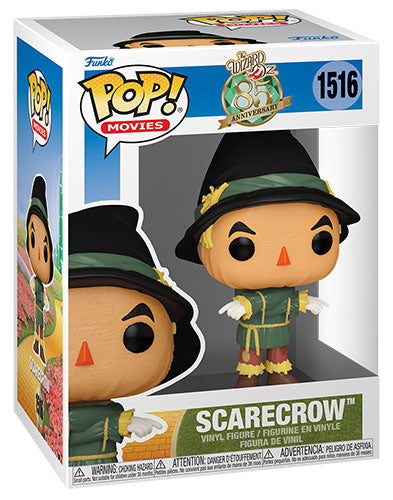 Funko Pop ! Movies The Wizard Of Oz Il - Mago Di Oz (1516) Scarecrow Vinyl 9Cm