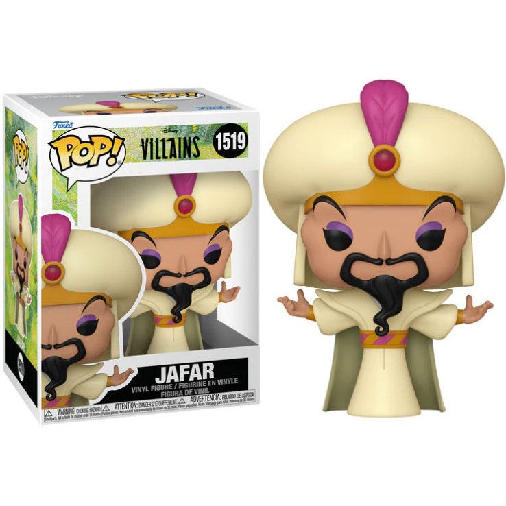Funko Pop ! Disney - Villains (1519) Jafar - Vinyl Figure Statuetta 9Cm Aladdin