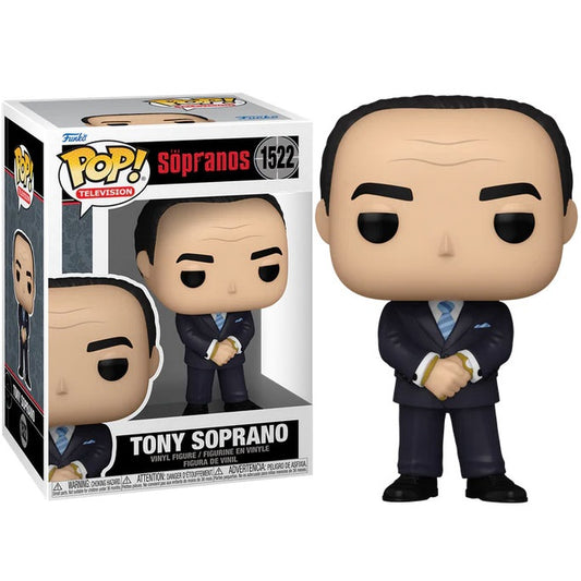 Funko Pop ! Television The Sopranos (1522) Tony Soprano In Suit Figure Vinyl 9Cm