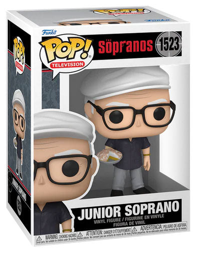 Funko Pop ! Television The Sopranos (1523) Junior Soprano Figure Vinyl 9Cm