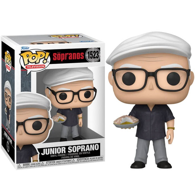 Funko Pop ! Television The Sopranos (1523) Junior Soprano Figure Vinyl 9Cm