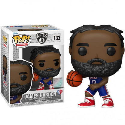 Funko Pop Nba Brooklyn Nets - James Harden (133) Statuetta Vinyl Action Figure