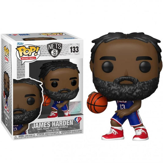 Funko Pop Nba Brooklyn Nets - James Harden (133) Statuetta Vinyl Action Figure