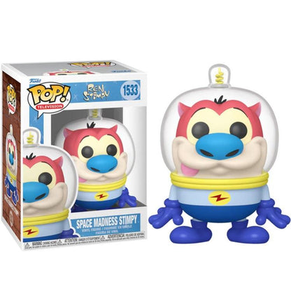 Funko Pop ! Television Ren And Stimpy (1533) Space Madness Stimpy Vinyl Figure