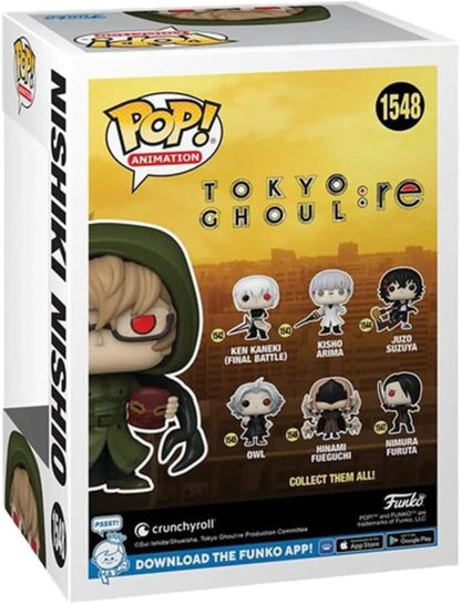 Funko Pop ! Animation Tokyo Ghoul Re - (1548) Nishio Nishiki Exclusive Exm 9Cm
