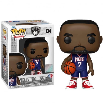 Funko Pop Nba Brooklyn Nets - Kevin Durant (134) Statuetta Vinyl Action Figure