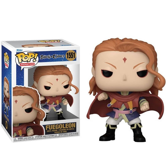 Funko Pop ! Animation Black Clover (1551) Fuegoleon Vinyl Figure 9Cm Preoder
