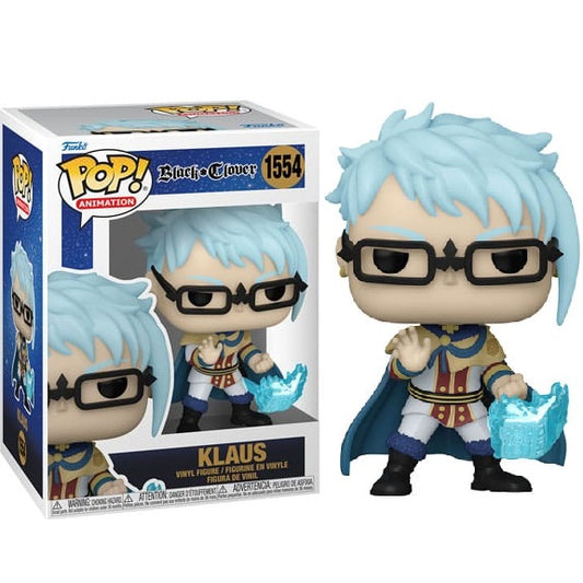 Funko Pop ! Animation Black Clover (1554) Klaus Vinyl Figure 9Cm Preoder