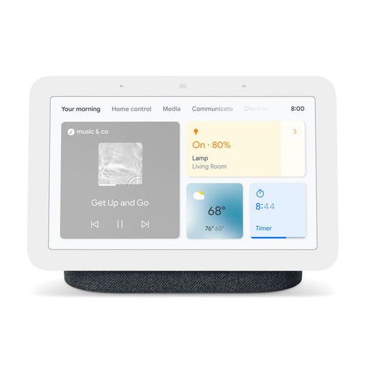 Google Nest Hub 2 Grigio Charcoal Speaker Assistente Vocale Domotica Smart Home