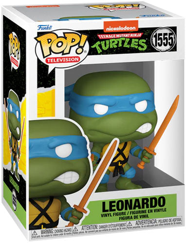 Funko Pop ! Television Tartarughe Ninja (1555) Leonardo Figure Vinyl 9Cm Tmnt