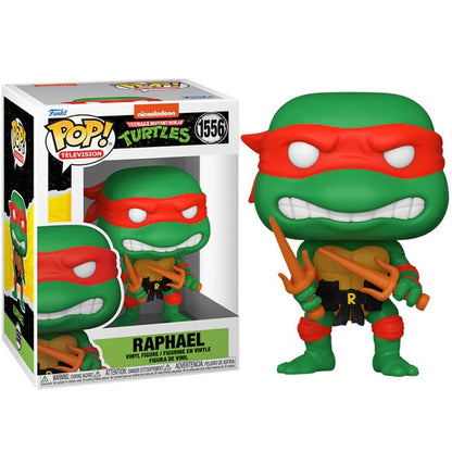 Funko Pop ! Television Tartarughe Ninja (1556) Raffaello Figure Vinyl 9Cm Tmnt