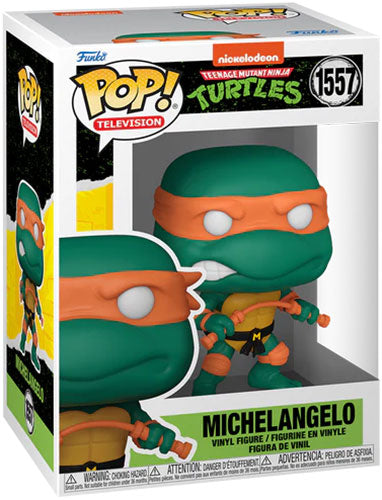 Funko Pop ! Television Tartarughe Ninja (1557) Michelangelo Figure Vinyl Tmnt