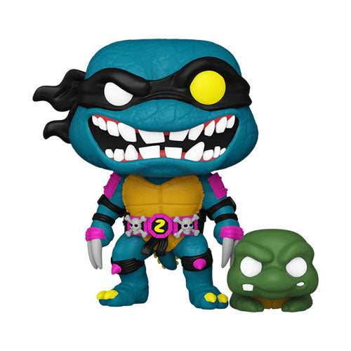 Funko Pop ! Television Tartarughe Ninja (1558) Slash W/Pre-Mutated Slash Tmnt
