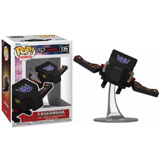 Funko Pop ! Retro Toys 40 Years Transformers - (135) Laserbeak Vinyl Figure 9Cm
