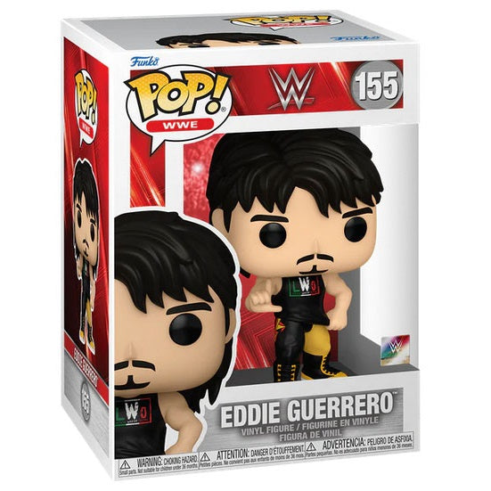 Funko Pop ! Wwe - (155) Eddie Guerrero Vinyl Figure New Lottatore Wrestling 9Cm