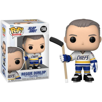 Funko Pop ! Movies Slap Shot Colpo Secco (1566) Reggie Dunlop Vinyl Figure 9Cm