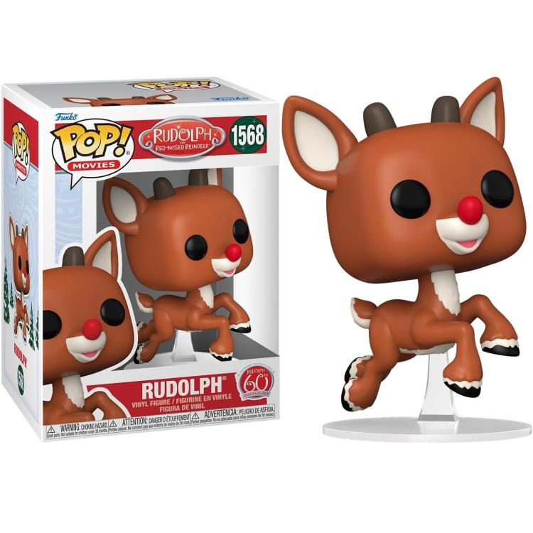 Funko Pop ! Movies Rudolph 60Th Anniversary (1568) Rudolph Vinyl Figure 9Cm