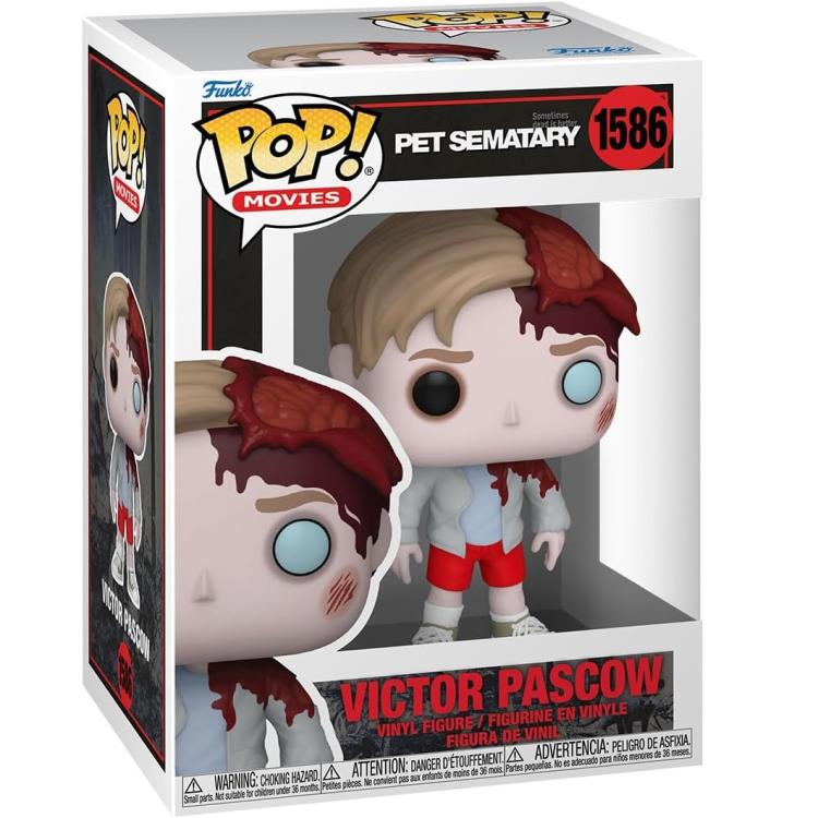 Funko Pop ! Movies Pet Sematary (1586) Victor Pascow Vinyl Figure 9Cm Collezione