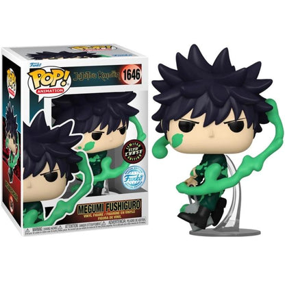 Funko Pop ! Animation Jujutsu Kaisen (1646) Megumi Fushiguro Chase Special Glow
