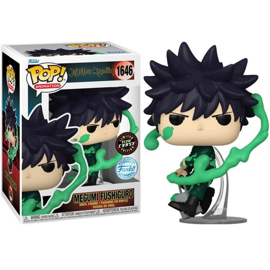 Funko Pop ! Animation Jujutsu Kaisen (1646) Megumi Fushiguro Chase Special Glow