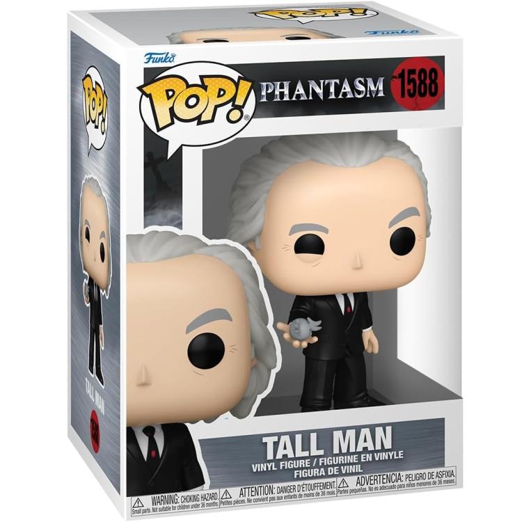 Funko Pop ! Phantasm (1588) Tall Man Vinyl Figure 9Cm Statuette Da Collezione