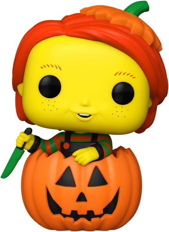 Funko Pop ! Movies Chucky - (1589) Good Guy Chucky Halloween Figure 9Cm
