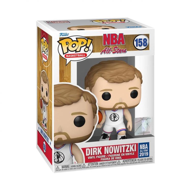 Funko Pop ! Basketball Nba All Stars - (158) Dirk Nowitzki (2019) Figure Mavs