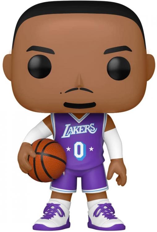 Funko Pop Nba L.A. Lakers Russell Westbrook (135) Statuetta Vinyl Action Figure
