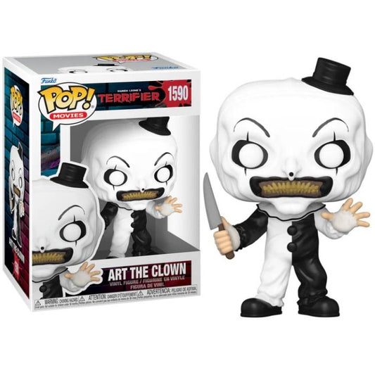 Funko Pop ! Movies Terrifier (1590) Art The Clown Vinyl Figure 9Cm Statua Horror