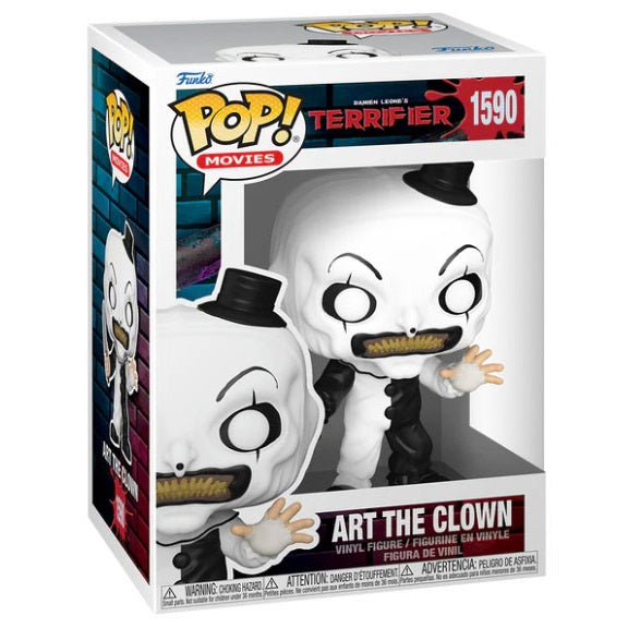 Funko Pop ! Movies Terrifier (1590) Art The Clown Vinyl Figure 9Cm Statua Horror