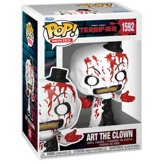 Funko Pop ! Movies Terrifier 2 - (1592) Art The Clown Bloody Figure 9Cm