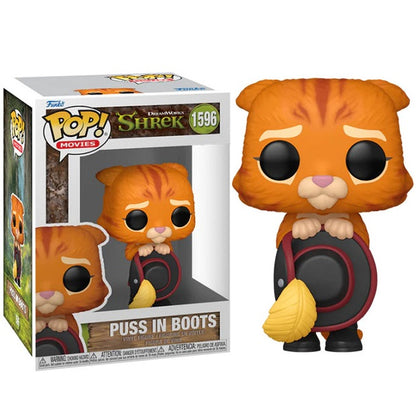 Funko Pop ! Movies Shrek 30Th -(1596) Il Gatto Con Gli Stivali Puss In Boots 9Cm
