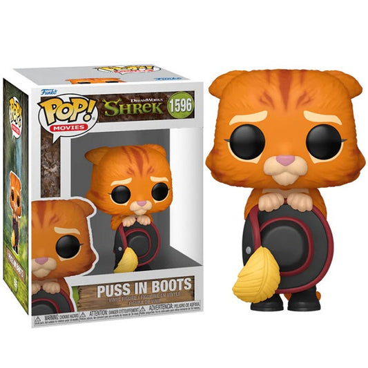 Funko Pop ! Movies Shrek 30Th -(1596) Il Gatto Con Gli Stivali Puss In Boots 9Cm