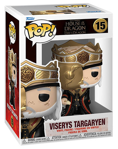 Funko Pop ! Game Of Thrones House Of The Dragon 2 - (15) Viserys Targaryen King