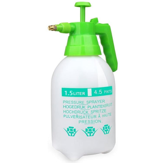 Spruzzatore A Pressione Graduato 1,5L Pompa Acqua Nebulizzatore Piante Giardino