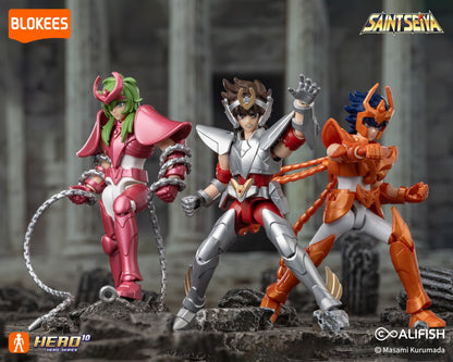 Blokees - Saint Seiya - Galaxy Version 04 - Gold Zodiac Vol (2) (Box Intero) - Action Figure 75034
