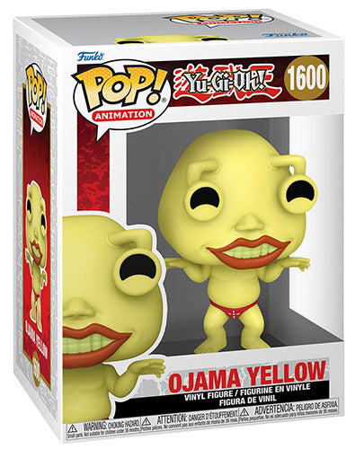 Funko Pop ! Animation Yu-Gi-Oh - (1600) Ojama Yellow Vinyl Figure 9Cm Giallo