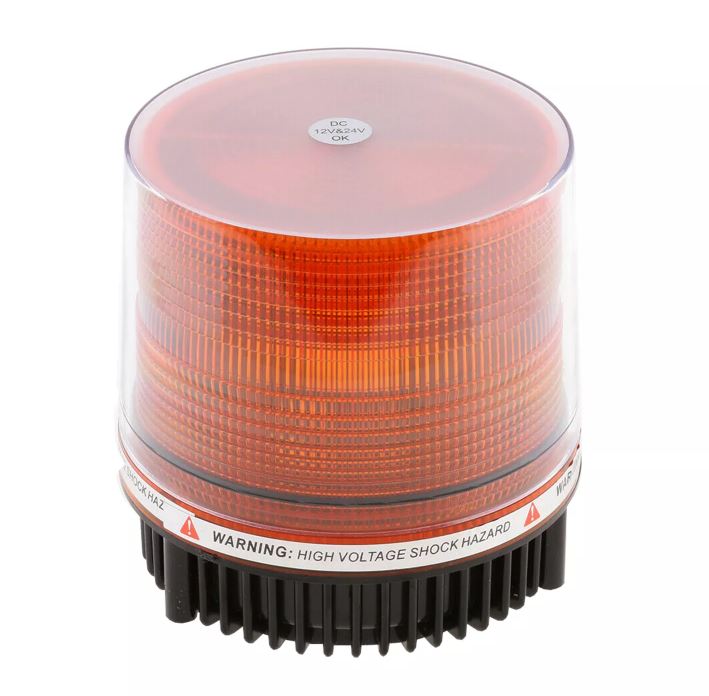 Lampeggiante 30 Led Segnalatore Di Emergenza Rotante Calamita Magnetico Auto 12V
